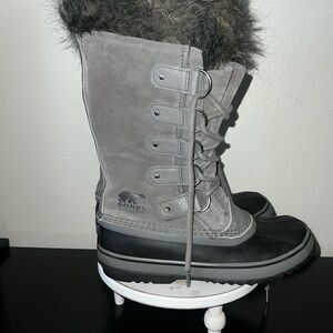 Sorel Womens Joan of Artic Winter Waterproof Snow Boots Sz 9